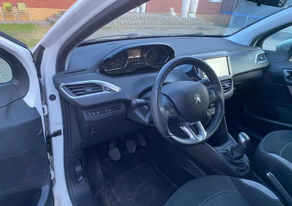 Peugeot 208 cena 19900 przebieg: 62475, rok produkcji 2015 z Turek małe 121